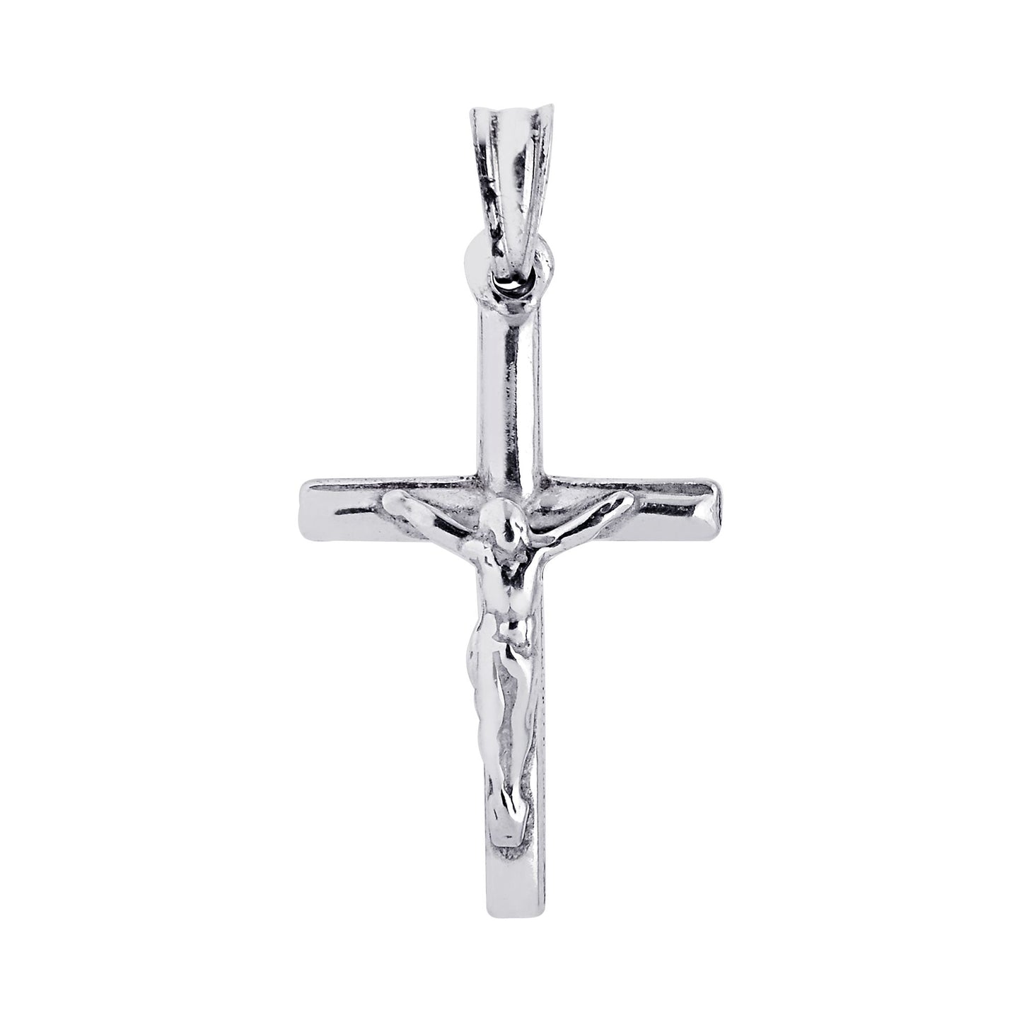 Sterling Silver Crucifix Cross Pendant