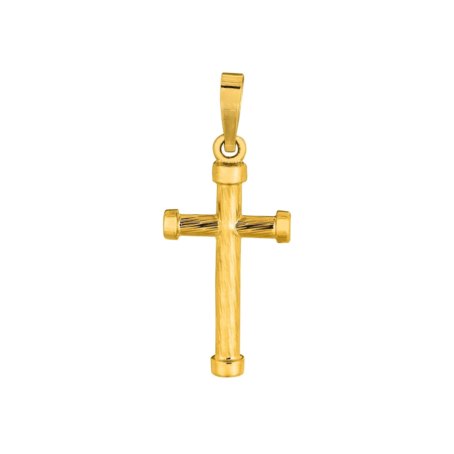 14K Yellow Gold Small Cross