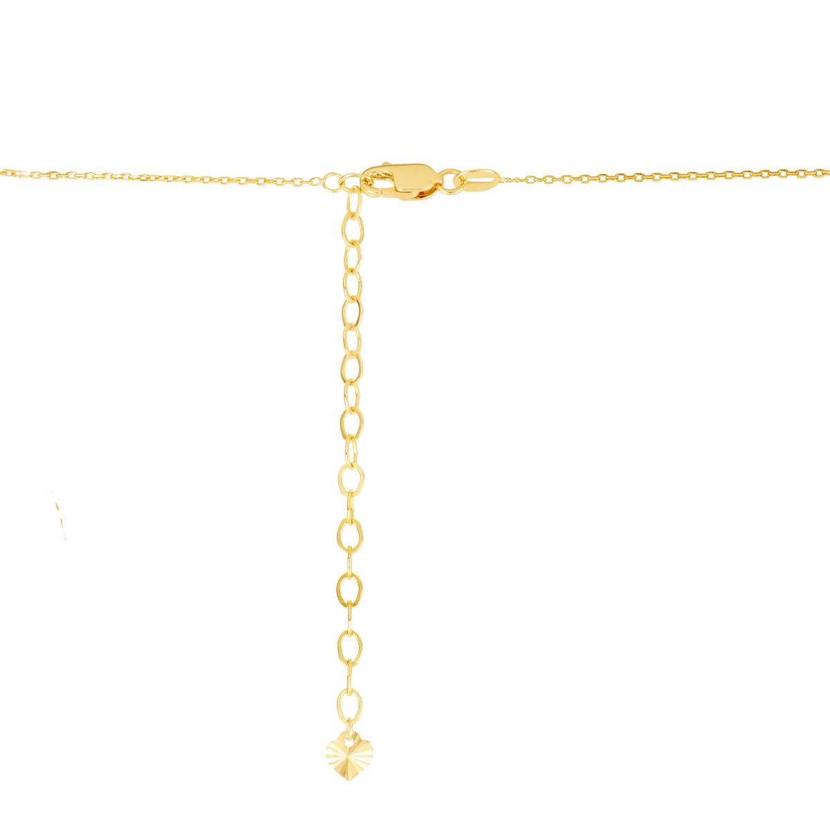 14K Geo Station Bar Y-Necklace