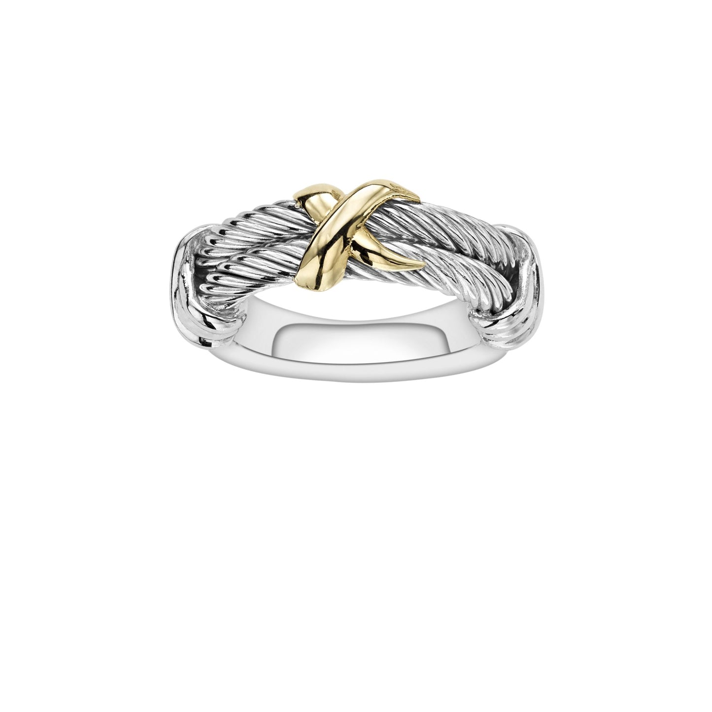 18K Gold Silver Yellow White Finish Ring