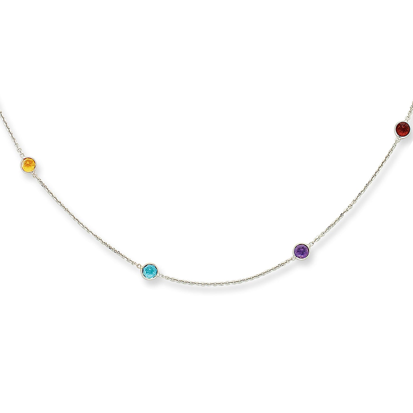 14K Gold Semi-Precious Chain