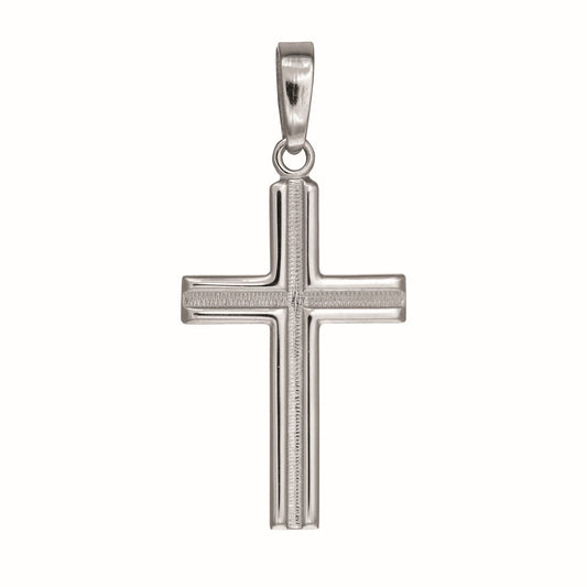 Sterling Silver Polished Cross